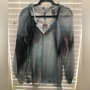 Lola & Sophie Beautiful sheer  top with cami